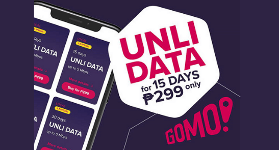 Gomo Unlimited Data for 1 Month